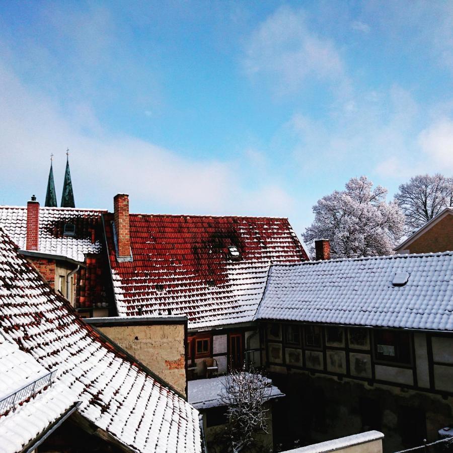 Hotel Garni Tilia Quedlinburg Eksteriør billede
