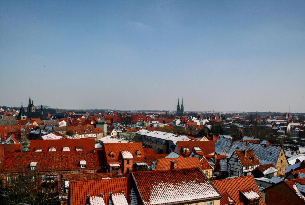 Hotel Garni Tilia Quedlinburg Eksteriør billede