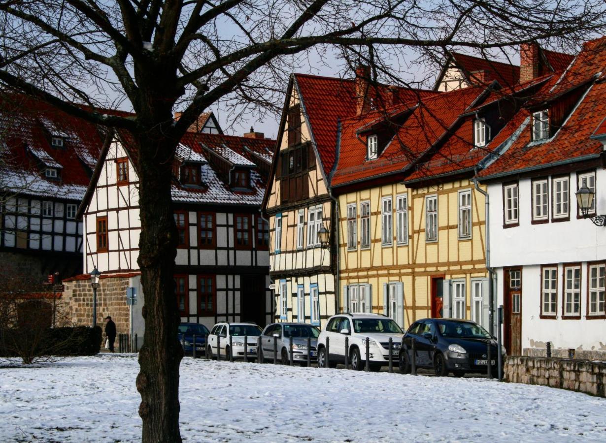 Hotel Garni Tilia Quedlinburg Eksteriør billede