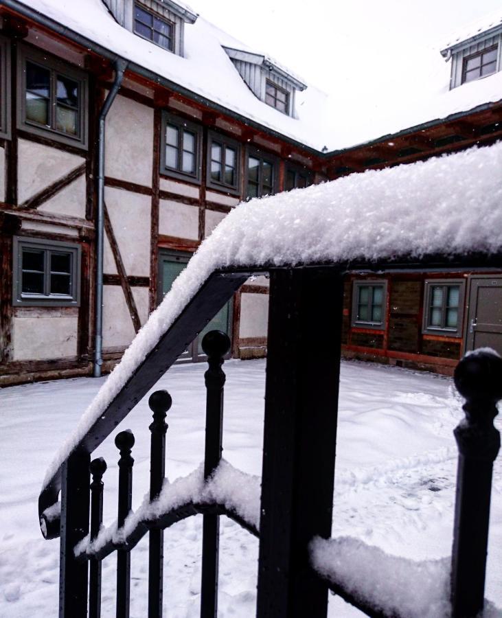 Hotel Garni Tilia Quedlinburg Eksteriør billede