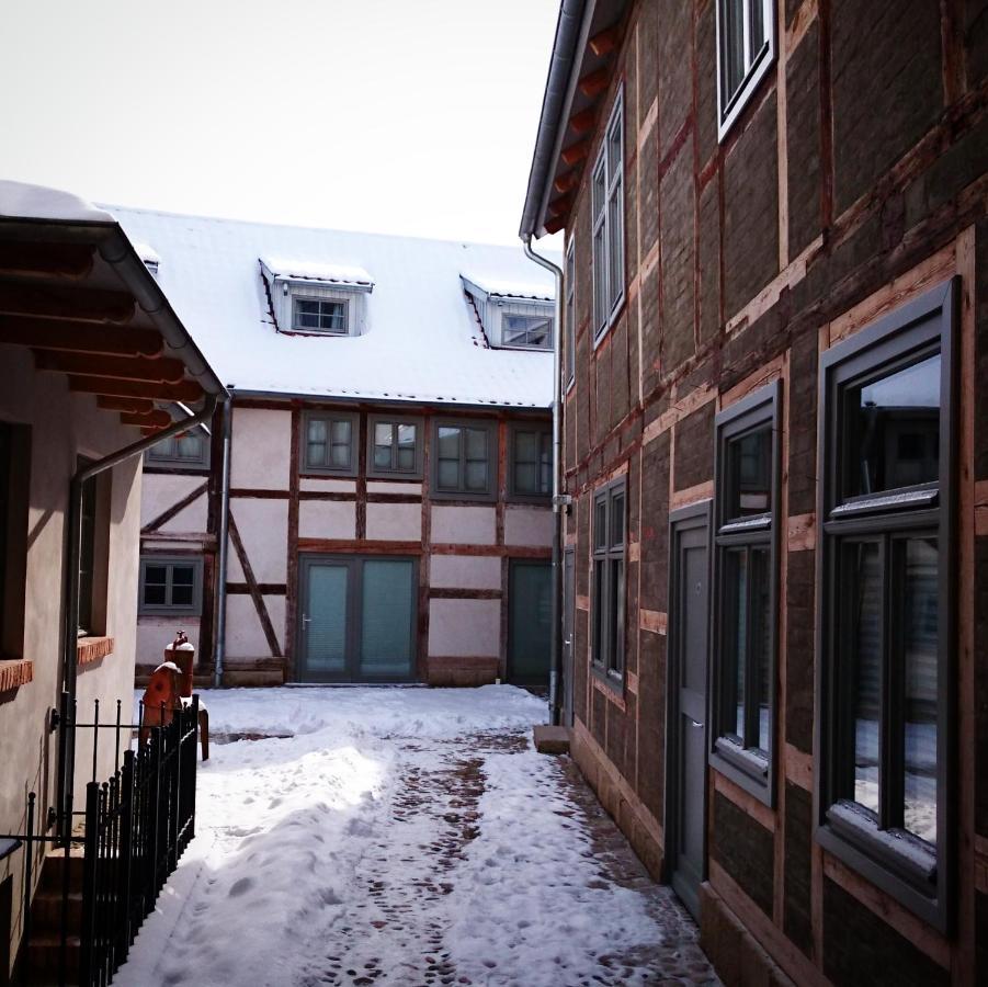 Hotel Garni Tilia Quedlinburg Eksteriør billede