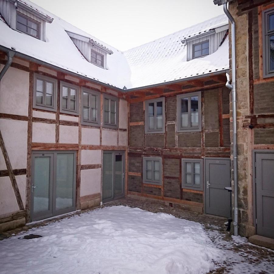 Hotel Garni Tilia Quedlinburg Eksteriør billede