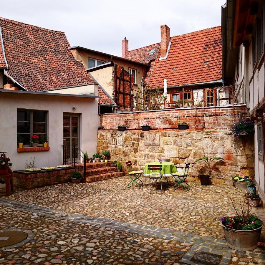 Hotel Garni Tilia Quedlinburg Eksteriør billede