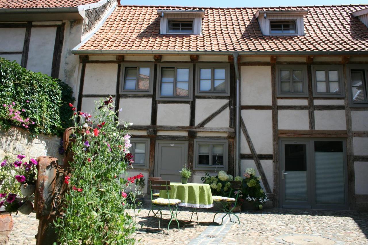 Hotel Garni Tilia Quedlinburg Eksteriør billede